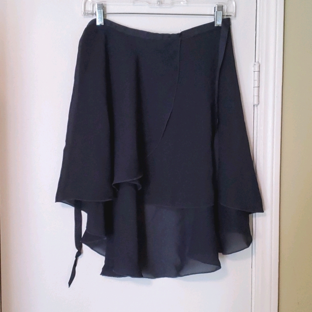 Navy Hi-lo Ballet skirt